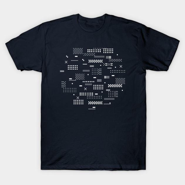 Circle Squared T-Shirt by StripedBlackCat